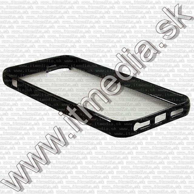 Image of iPhone 5-5S TPU case *Black-Transparent* (OEM) (IT8564)